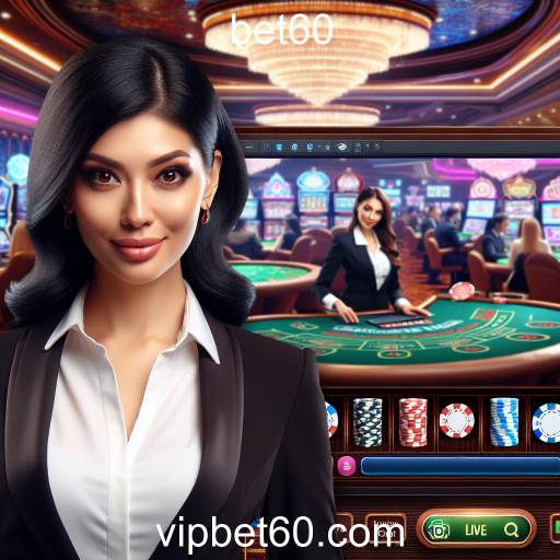 Explore a Emoção do Cassino Ao Vivo na bet60